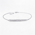0.35 CT Lab-Grown Diamond Half-Bangle Bracelet in 18K Gold