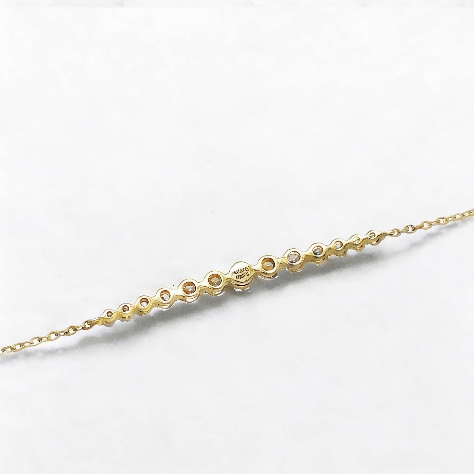 0.35 CT Lab-Grown Diamond Half-Bangle Bracelet