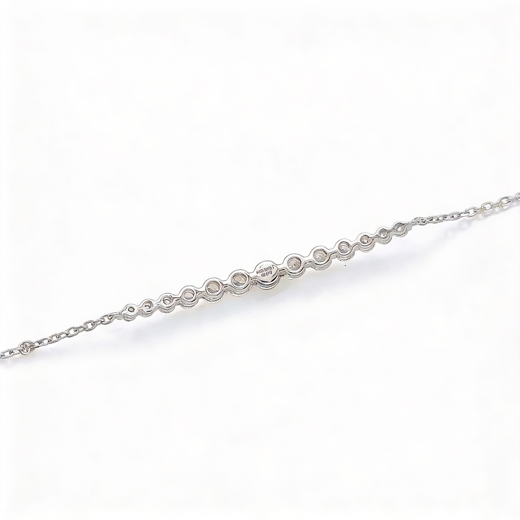 0.35 CT Lab-Grown Diamond Half-Bangle Bracelet in 18K Gold