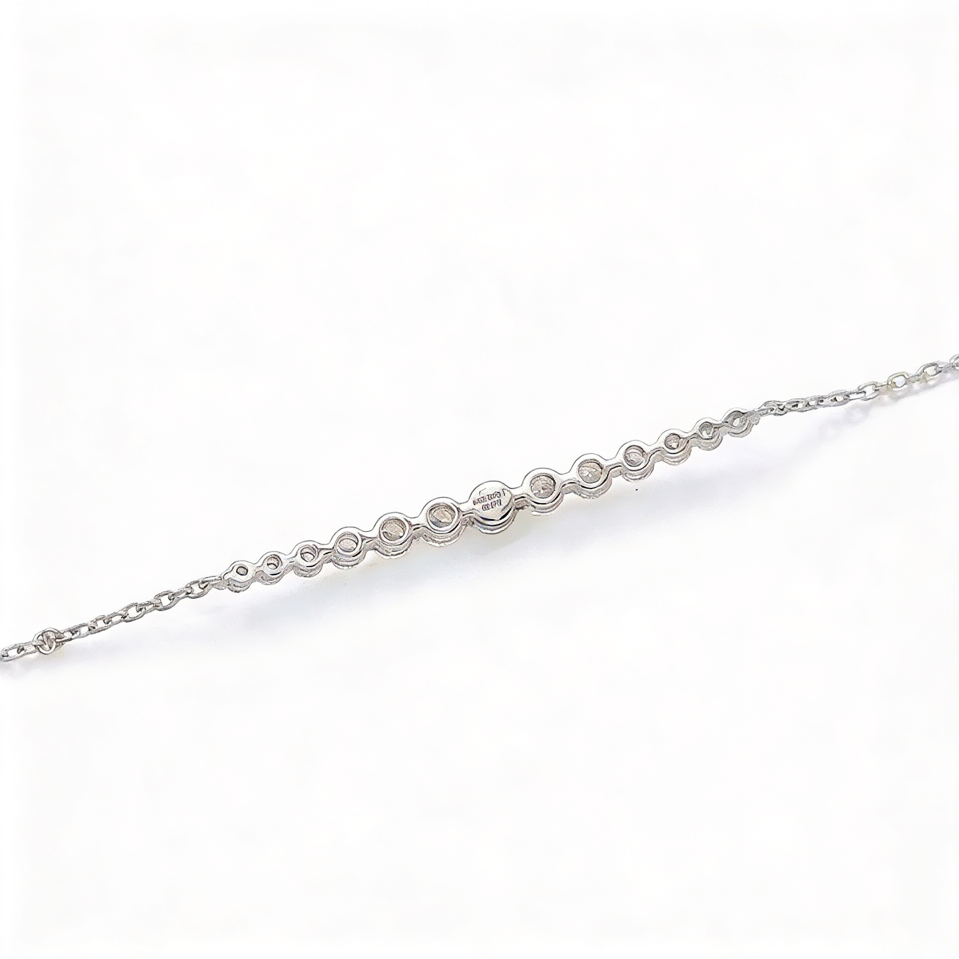 0.35 CT Lab-Grown Diamond Half-Bangle Bracelet